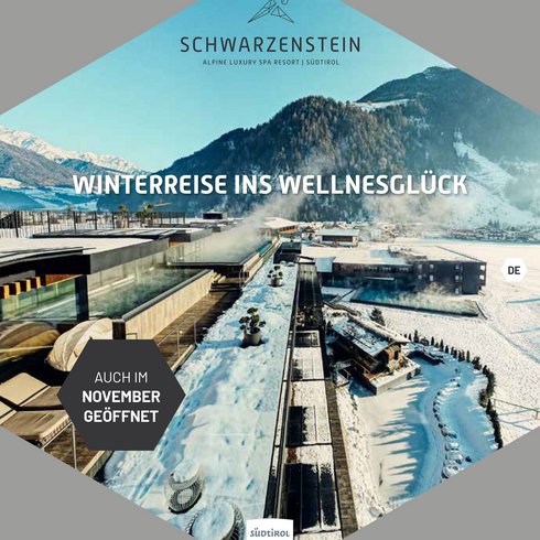 Die Online-Prospekte des Hotel Schwarzenstein ansehen Die Online-Prospekte des Hotel Schwarzenstein ansehen