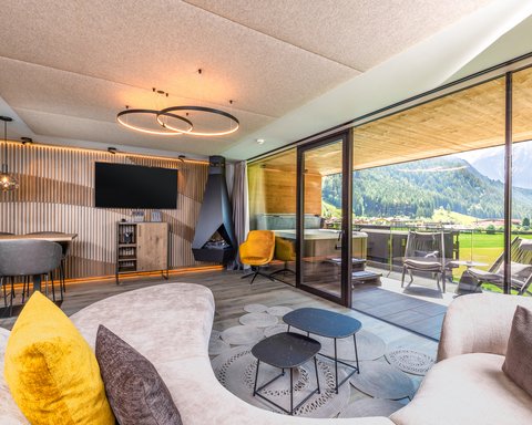 Wellnesshotels - Zimmer - Wohnzimmer - Ruheoase Wellnesshotels - Zimmer - Wohnzimmer - Ruheoase