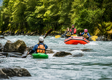 Rafting - Kajak - Canyoning - Ahrntal South Tirol Photo gallery | Hotel Schwarzenstein, Luttach, Ahrntal, South Tyrol