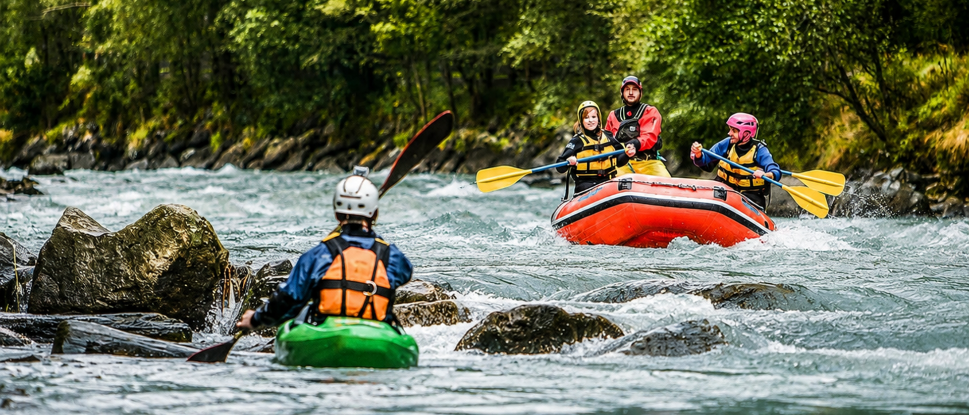 Rafting - Kajak - Canyoning - Valle Aruina Alto Adige Rafting - Kajak - Canyoning - Valle Aruina Alto Adige