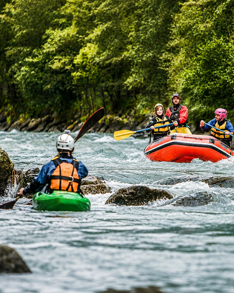 Rafting - Kajak - Canyoning - Ahrntal Südtirol im Wellnesshotel Bildergalerie | Hotel Schwarzenstein Luttach Ahrntal Südtirol