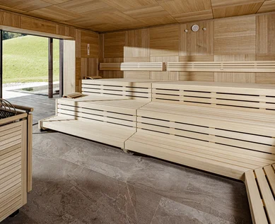 Hotel benessere - Sauna - Area relax - Valle Aurina - Luttach