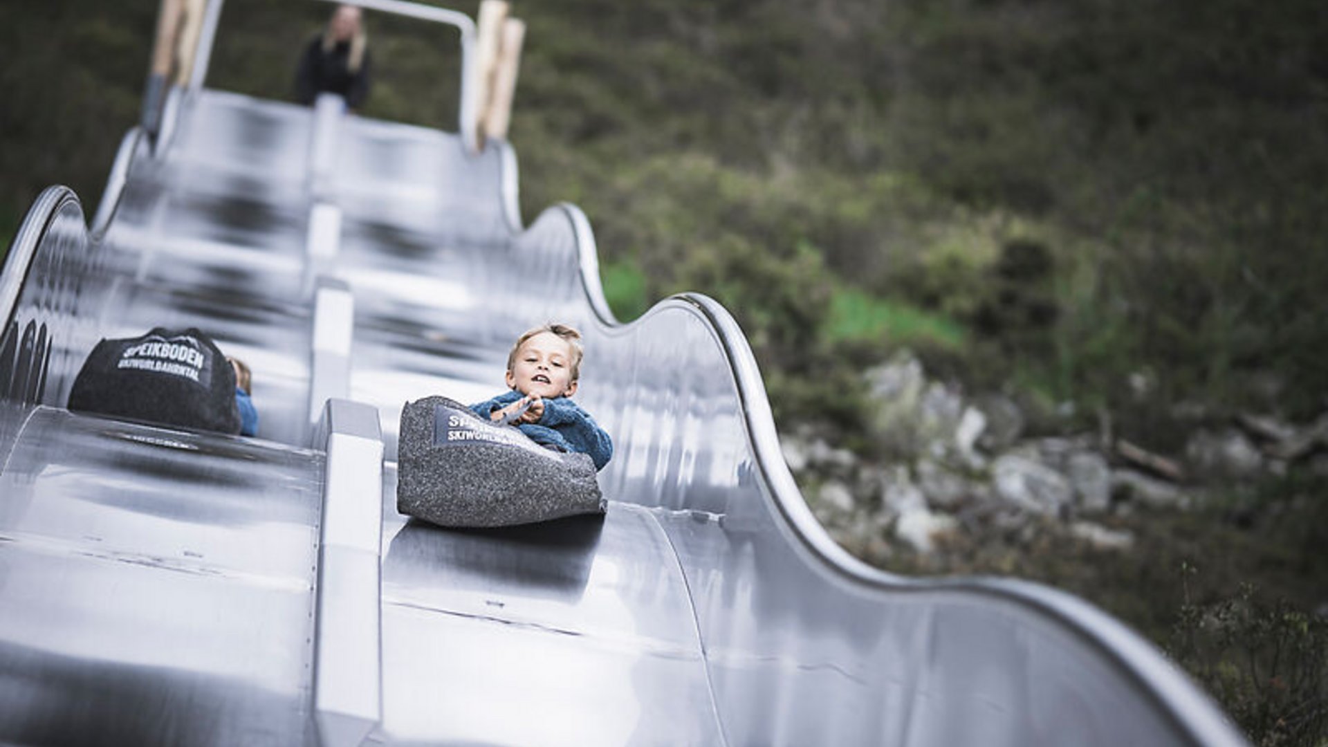 Waldrutschenpark Speikboden Ahrntal Hotel benessere per famiglie in Alto Adige | Scivolo da 60 m + Family Spa separata